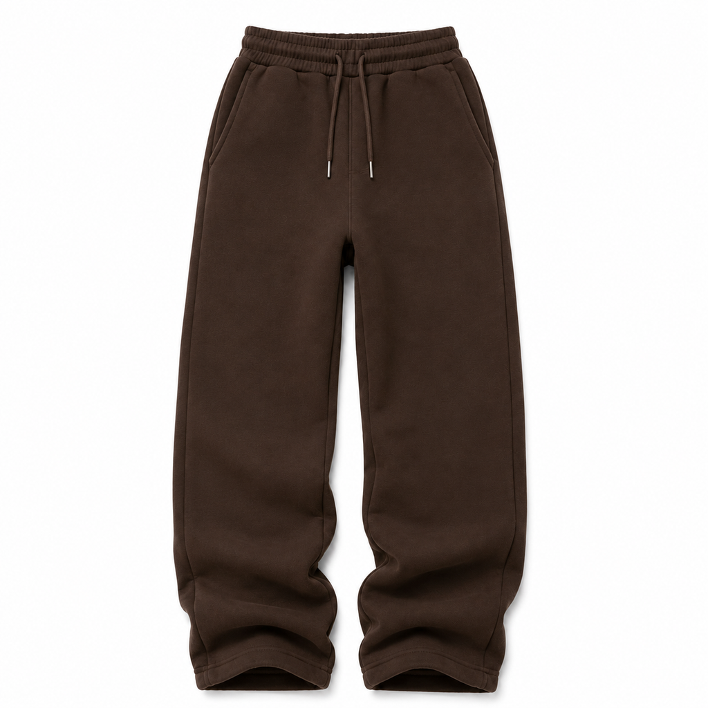 Moure Riche Tracksuit Set – Chocolate Brown